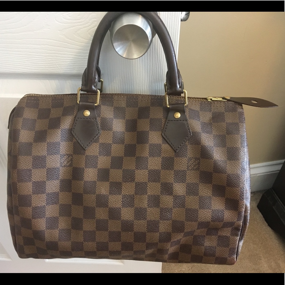 Louis Vuitton Speedy 30 Damier Ebene